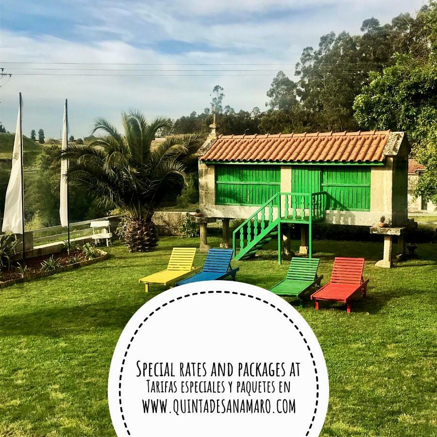 Отель Quinta De San Amaro Rias Baixas Меанио Экстерьер фото